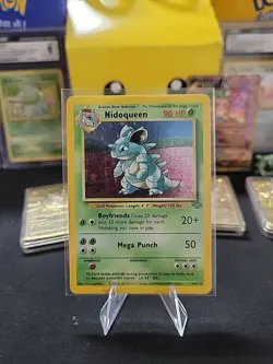 Pokemon TCG Nidoqueen Holo Rare Unlimited Jungle 07/64 - Image 1