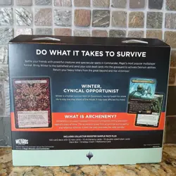 MTG Duskmourn: Haunts And Horrors Commander Deck - Death Toll NEW Sealed - Image 2