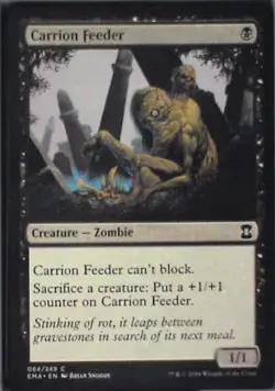 Carrion Feeder - Eternal Masters: #84, Magic: The Gathering Nm C290 - Image 1