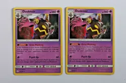 Dusknoir Non-Holo Rare x2 85/236 Pokemon TCG Sun & Moon Cosmic Eclipse NM - Image 1