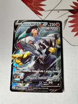 Pokemon Brilliant Stars Rapid Strike Urshifu V TG20/TG30 - Image 1