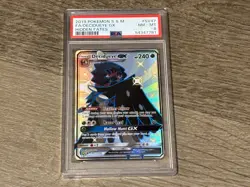 2019 Pokemon Full Art Decidueye GX Hidden Fates #SV47 PSA 8 - Image 1