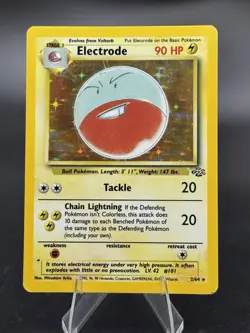 Electrode - 2/64 - Jungle Unlimited 1999 - WOTC - Holo Rare - DMG - Pokemon TCG - Image 1