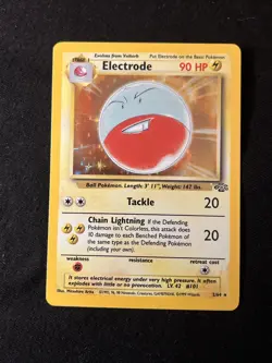 Electrode 2/64 Jungle Set Holo Rare Pokemon TCG Vtg WOTC 1999 Unlimited Lp - Image 1