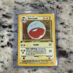 Electrode 2/64 Pokemon TCG 1999 Jungle Unlimited Holo Rare 1st Edition - Image 1