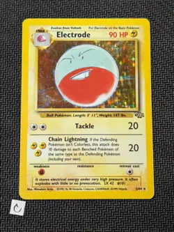 Electrode 2/64 - Jungle Unlimited Holo Rare WOTC Pokemon TCG MP - Image 1