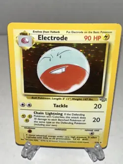 Electrode 2/64 Unlimited Holo Rare - 1999 Jungle Set - Pokemon TCG LP - Image 2