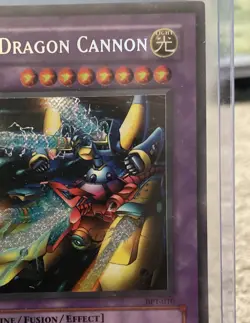 2003 Yu-Gi-Oh! XYZ DRAGON CANNON SECRET RARE HOLO BPT-010 LP! - Image 2