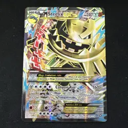 M Steelix EX 109/114 Full Art (LP) 2016 XY Steam Siege - Ultra Rare Pokemon TCG - Image 1