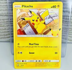 Pikachu 25/25 NON-HOLO Pokemon Card 25th Anniversary McDonalds Promo 2021 - Image 1