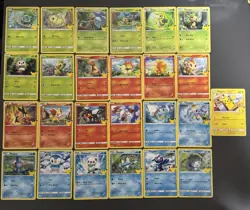 Pokemon Cards Mcdonalds 25th Anniversary 2021 Complete Non Holo Set 25/25 NM - Image 1