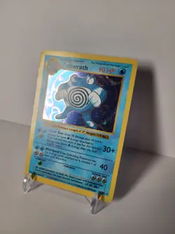 Poliwrath Rare Holo Shadowless 13/102 Pokemon Cards 1999 Base Set Near Mint WOTC - Image 3