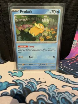 Pokemon TCG Black Star Promo Psyduck Card MEP EN 007 Near Mint - Image 1