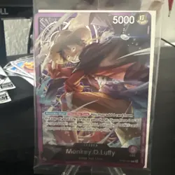 Monkey D Luffy OP05-060 Leader Sound Loader Promo One Piece Card English SEALED - Image 2