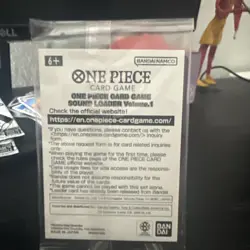 Monkey D Luffy OP05-060 Leader Sound Loader Promo One Piece Card English SEALED - Image 3