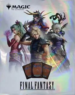 MTG x Final Fantasy Promo FOIL Poster Not For Sale Display Japan Limited 2025 - Image 1
