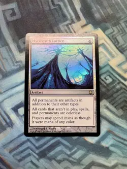 MTG Foil Mycosynth Lattice LP-/MP+ Darksteel - Image 1