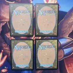 Snow-Covered Mountain x4 Coldsnap Magic The Gathering light/moderate play - Image 2