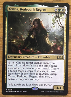 MTG Wilds of Eldraine, Yenna, Redtooth Regent - Image 1