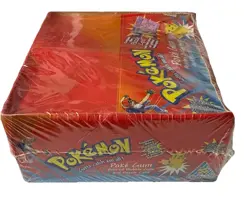 Pokemon 1999 Poke' Gum & Puzzle Box, 36 packs - Vintage Factory Sealed - Image 3