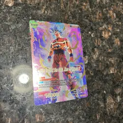 Ultra Instinct Son Goku Hero of Universe 7 Foil Dragon Ball Super Card Game | NM - Image 3