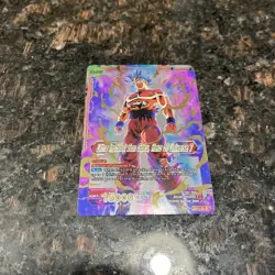 Ultra Instinct Son Goku Hero of Universe 7 Foil Dragon Ball Super Card Game | NM - Image 4
