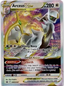 Arceus VSTAR - Promo SWSH: Sword & Shield Promo Cards SWSH307 NM - Image 1