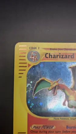 Charizard 6/165 Holo - Double Swirl! Light Play -Expedition eSeries Pokemon Card - Image 4