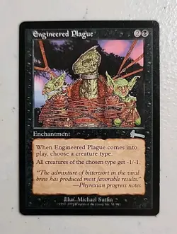 Engineered Plague Urza's Legacy Regular MTG - Image 1