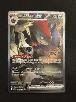Pokemon TCG N's Zoroark EX Journey Together SIR 185/159 - Image 1