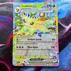 Pokemon TCG ‘Leafeon ex 006/131’ Prismatic Evolutions - Image 1