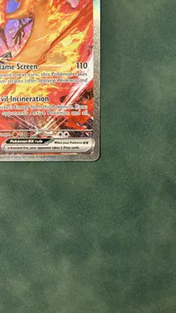 Pokemon Cards Team Rocket's Moltres ex 229/182 Destined Rivals NM - Image 2