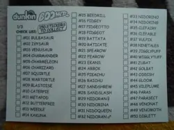 RAMOLOSS / SLOWPOKE #79 - DUNKIN BOOMER 2000 - CARTE POKEMON - TRES BON ETAT - Image 4