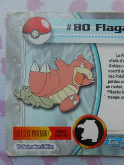 FLAGADOSS #80 - TOPPS TV ANIMATION EDITION 1999 - CARTE POKEMON - TRES BON ETAT - Image 5
