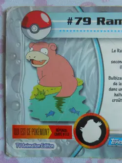 RAMOLOSS #79 - TOPPS TV ANIMATION EDITION 1999 - CARTE POKEMON - BON ETAT - Image 5