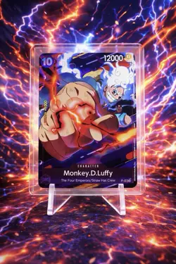 Monkey.D.Luffy (BANDAI CARD GAMES Fest 23-24) P-041 English Promo Emotion - Image 1