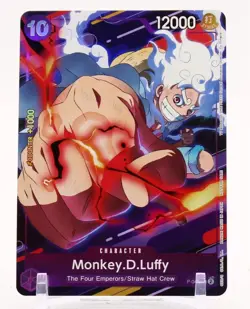 Monkey.D.Luffy (BANDAI CARD GAMES Fest 23-24) P-041 English Promo Emotion - Image 2