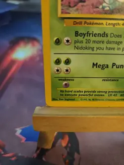 Pokemon TCG Nidoqueen Jungle Non-Holo Card 23/64 Unlimited Rare, LP Condition - Image 5