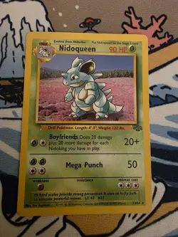 Pokemon TCG Nidoqueen Jungle Non-Holo Card 23/64 Unlimited Rare - Image 1