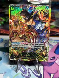 One Piece Carrying On His Will Sabo OP13-120 Secret Rare SEC SP NM - Image 1