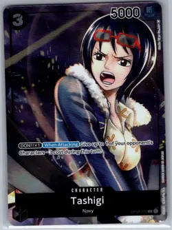 Tashigi (Box Topper) OP02-105 English Paramount War - One Piece Card - NM - Image 1