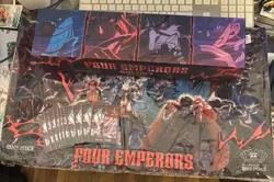 One Piece TCG - 2nd Anniversary Four Emperors Playmat(sealed) W/Box And 10 Don - Image 1