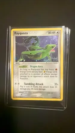 Pokemon TCG Rayquaza EX Deoxys 22/107 Holo Holo Rare - Image 1
