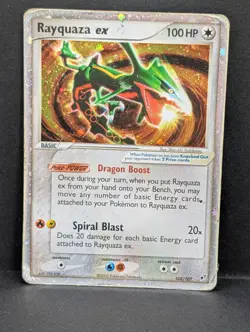 Rayquaza ex 102/107 Deoxys Holo Ultra Rare Pokemon TCG Nintendo - Image 1