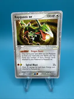 Pokemon TCG Rayquaza EX Holo Ultra Rare 102 / 107 - EX Deoxys LP - Image 1