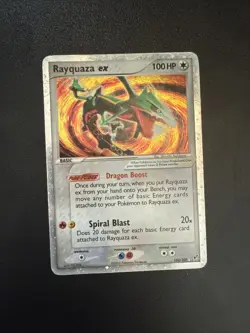 Pokemon TCG Rayquaza EX Holo Ultra Rare 102 / 107 - EX Deoxys LP - Image 1