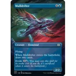 MULLDRIFTER (BORDERLESS) X4 Double Masters 2022 Magic MTG MINT CARD - Image 1
