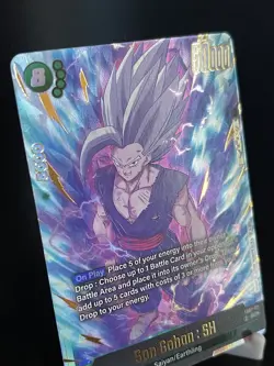 Son Gohan SH FB07-121 SCR Secret Rare - Dragon Ball Super Card Game Fusion World - Image 4