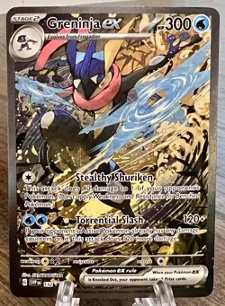 Greninja ex 132 Sv: Scarlet & Violet Promo Cards Holo - Image 1