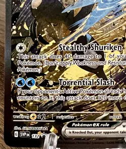 Greninja ex 132 Sv: Scarlet & Violet Promo Cards Holo - Image 4